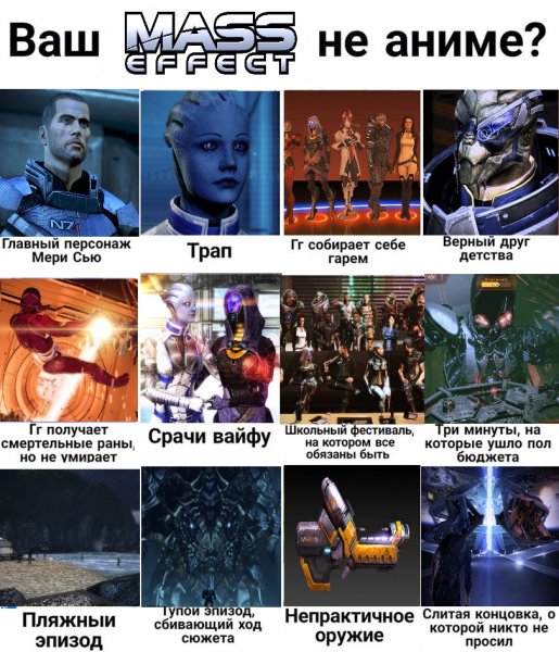 Ваш Mass Effect не аниме