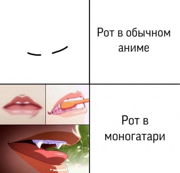 Ваш не аниме Мем шаблон