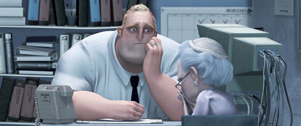 Суперсемейка Боб в офисе