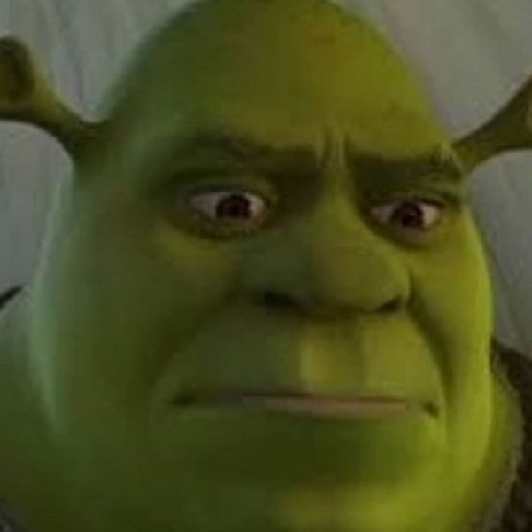 Удивленный Шрек