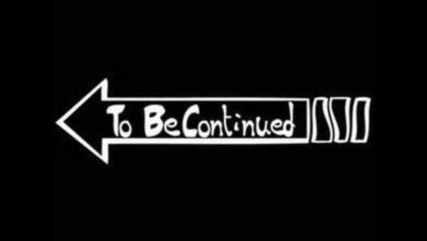 Надпись to be continued