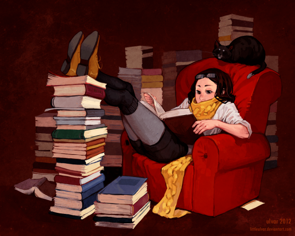 Чтение книг