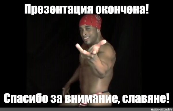 Спасибо за внимание славяне Рикардо Милос
