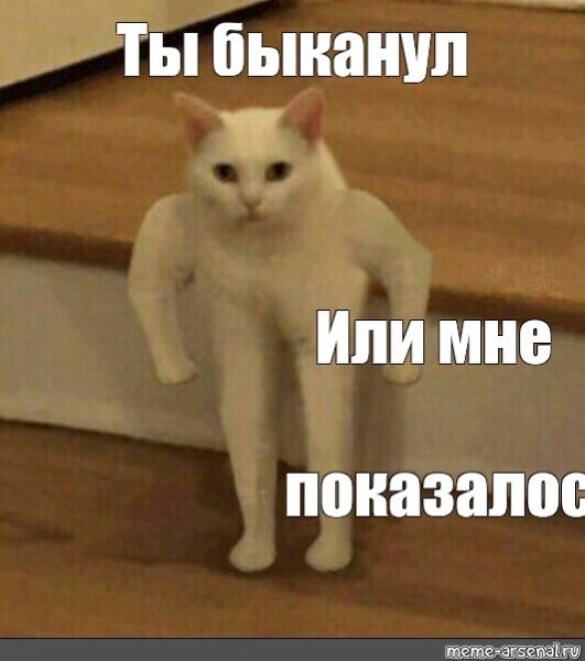 Да я БЫКАНУЛ Мем