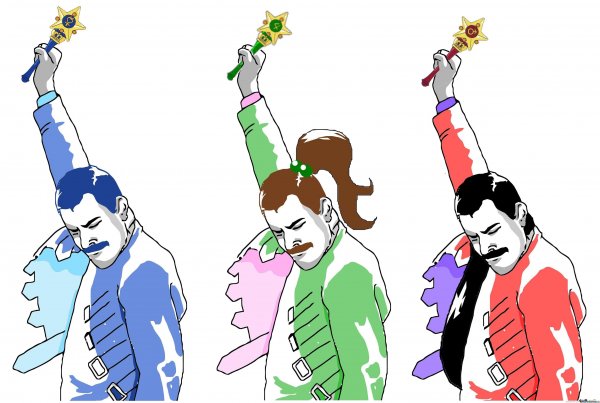 Фредди Меркури Мем