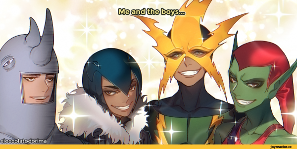 Me and the boys Мем