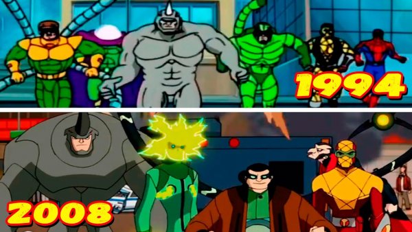 Человек-паук мультсериал 1994 Зловещая шестерка