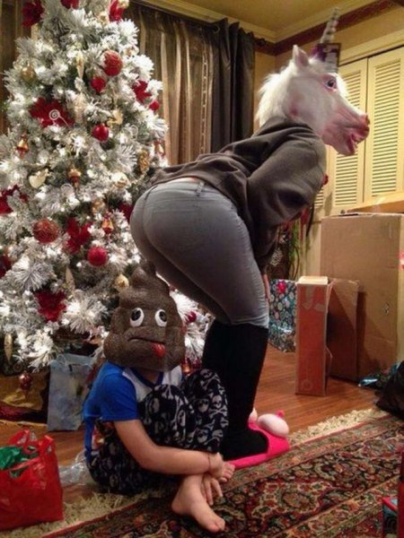 Новогодние фотоприколы