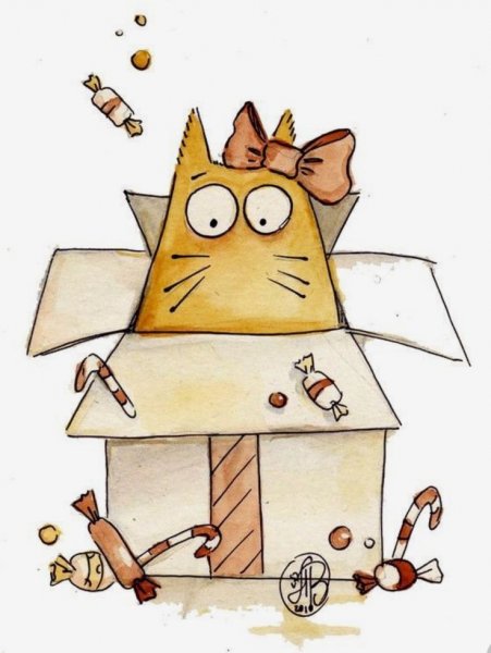 Maria van Bruggen кот