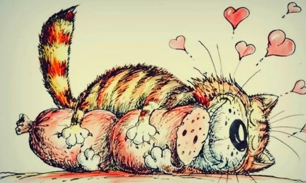 Прикольные рисунки с надписями