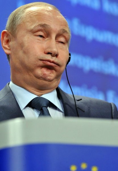 Смешные рожи Путина