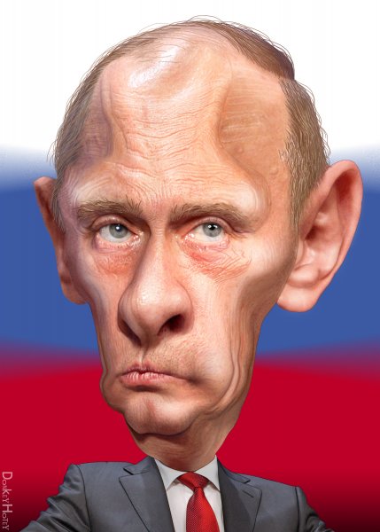 Vladimir Putin caricature