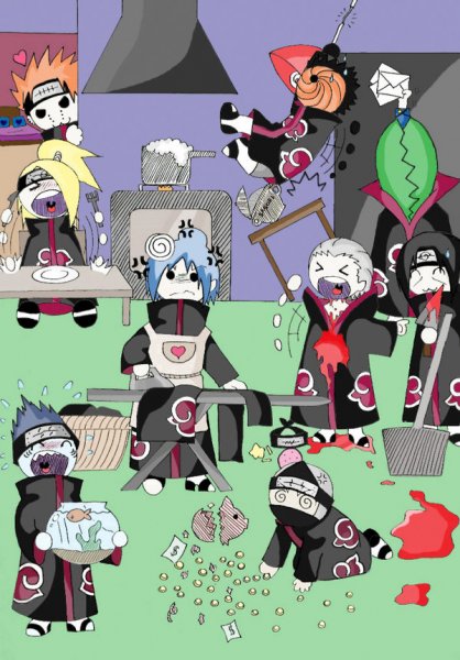 Наруто приколы про Акацуки