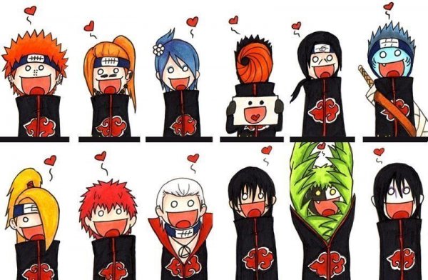 Акацуки Дейдара и Пейн