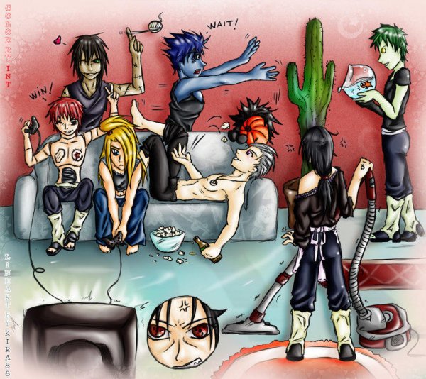 Аниме Наруто Акацуки приколы