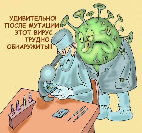 Карикатуры вирусные