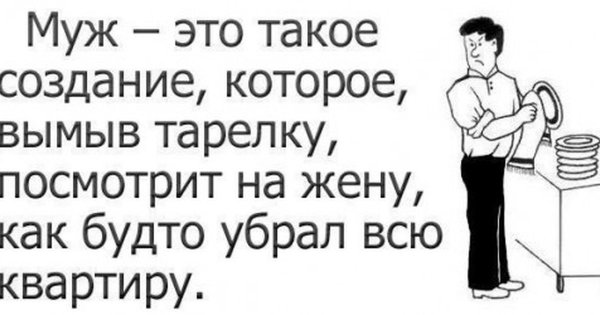 Смешные цитаты про мужа и жену