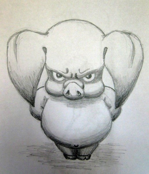 Рисунки карандашом прикольные