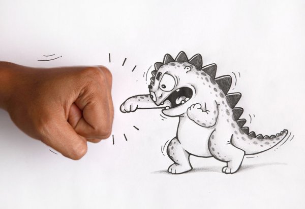 Смешные рисунки карандашом