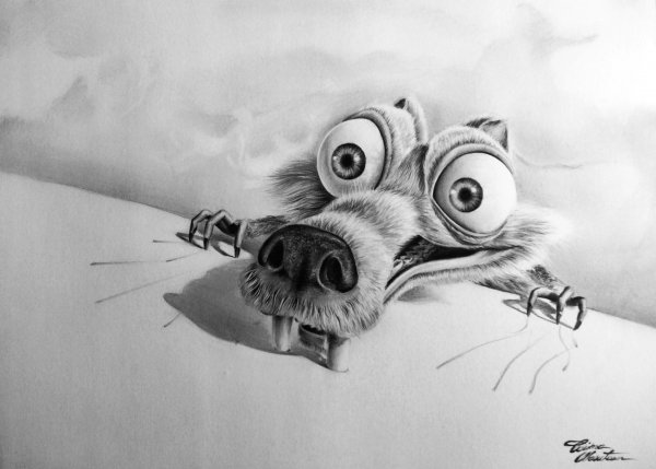 Смешные зарисовки карандашом