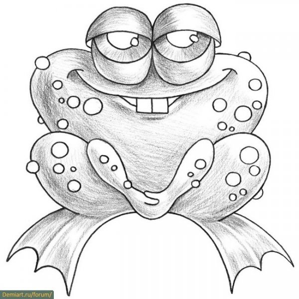 Шуточные рисунки карандашом