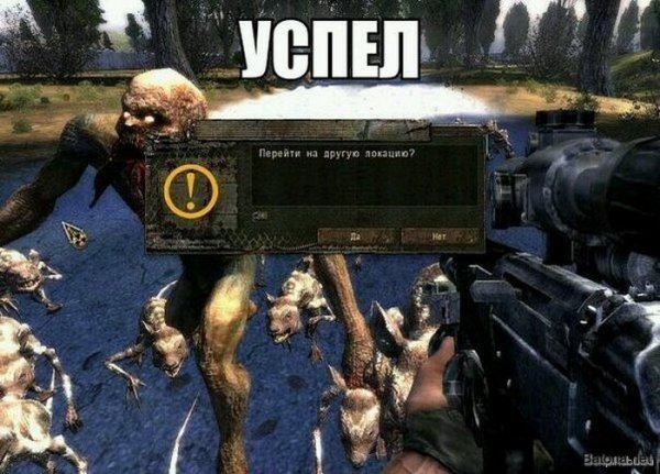 Приколы из игры сталкер