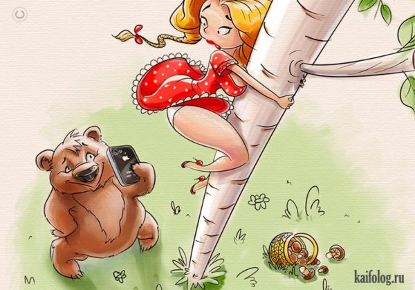 Курятник карикатура