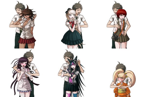 Трусы персонажей Danganronpa 2