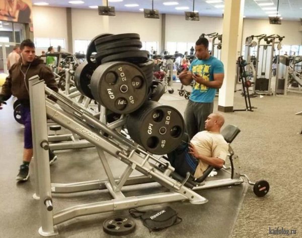 Тренажерный зал юмор