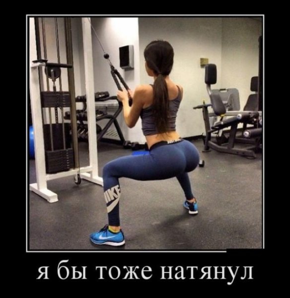Демотиваторы про тренажерный зал