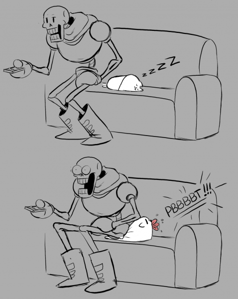 Undertale Санс комиксы