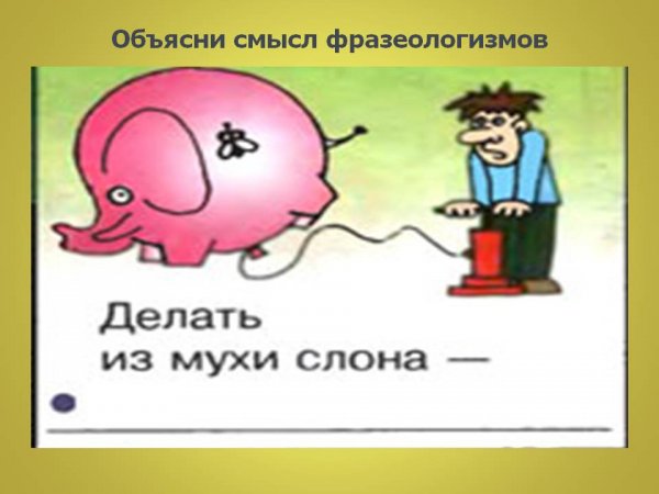 Веселые фразеологизмы