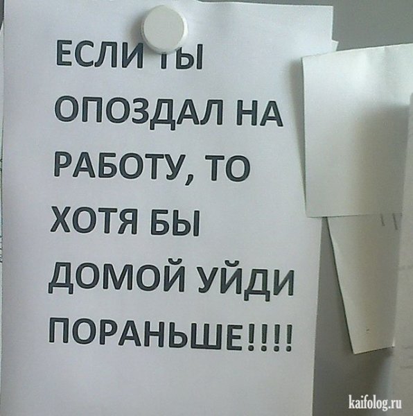 Мотиваторы для работы смешные