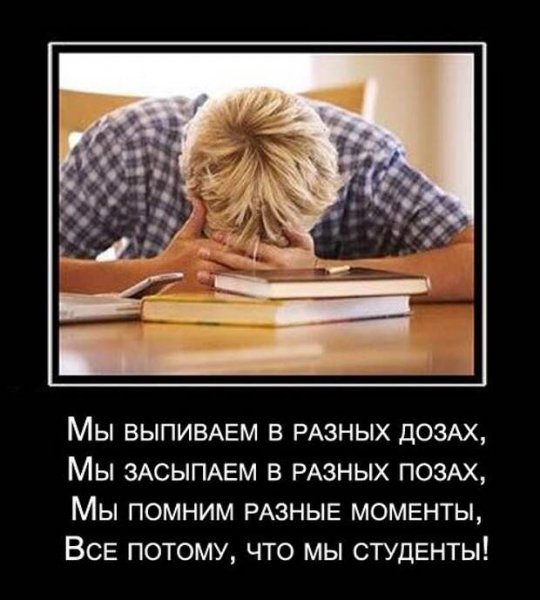 Прикольные цитаты про студентов