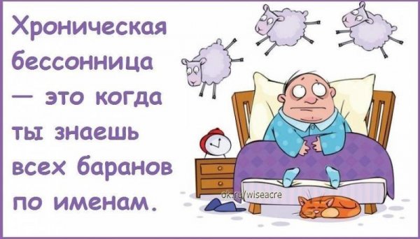 Статусы про сон смешные