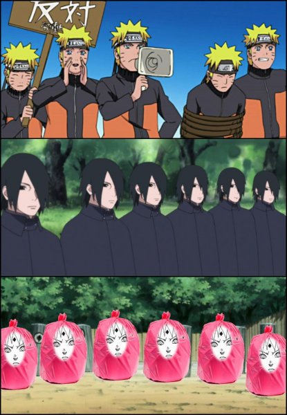 Наруто команда 7 в Акацуки