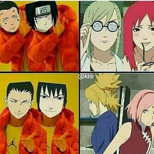 Мемы про аниме Наруто и Боруто