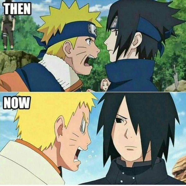 Саске в Боруто Мем