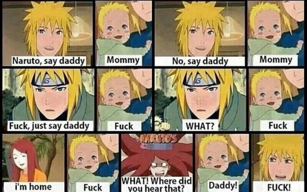 Наруто Мем Минато