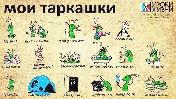 Тараканы в голове карикатуры