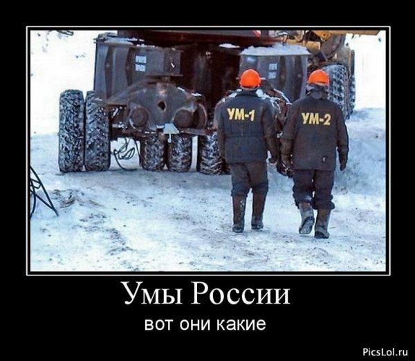Умы России демотиватор