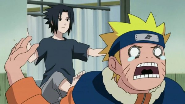 Наруто и Саске аниме моменты