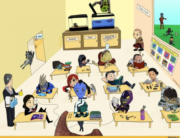 Прикольные рисунки на школьную тему