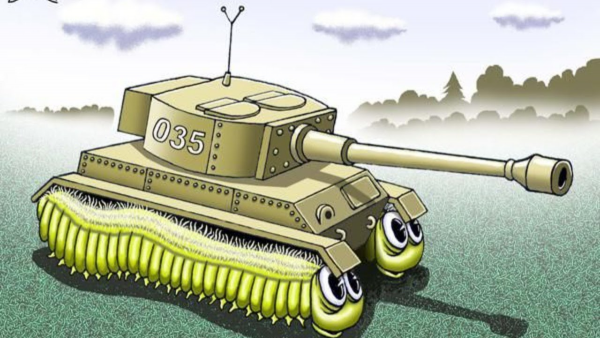 Карикатуры танков