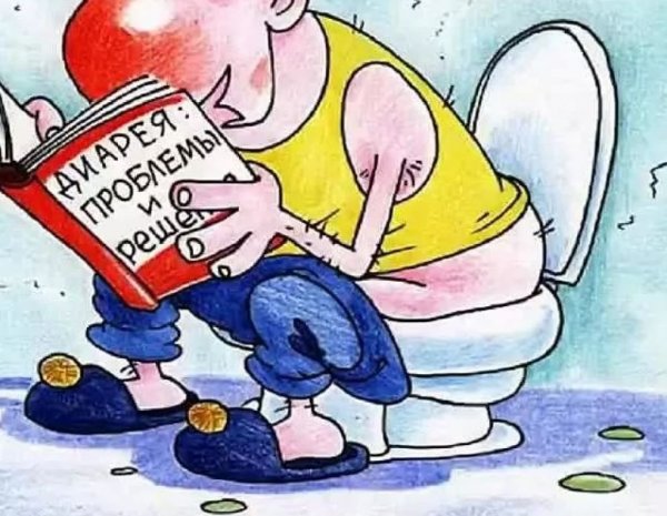 Понос карикатура