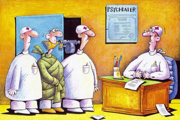 Врач и пациент карикатура
