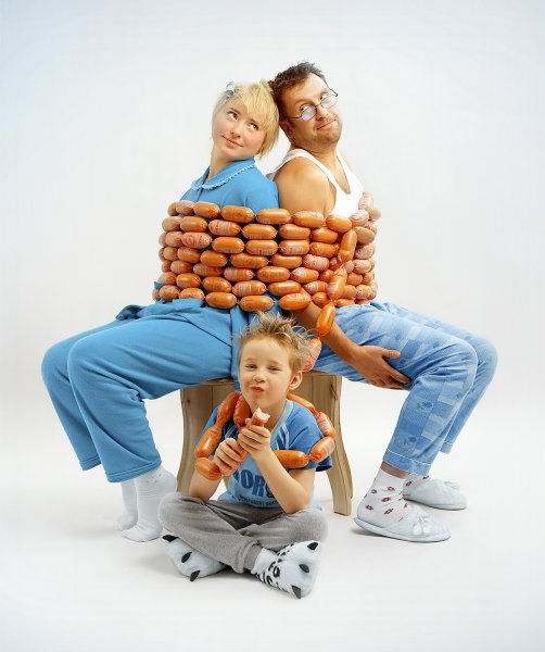 Необычные семейные фотосессии