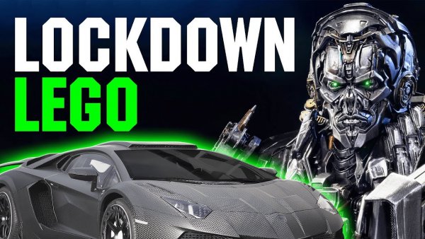 Трансформер Локдаун из лего