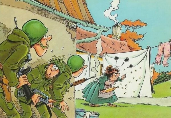 Военные карикатуры
