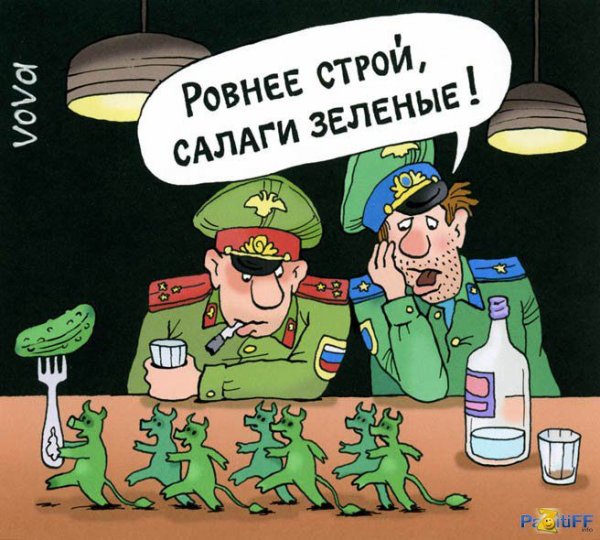 Армейские анекдоты в картинках